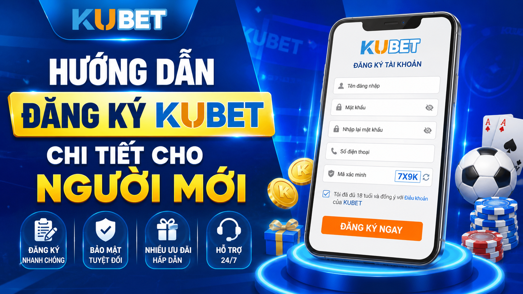 Hướng dẫn đăng ký KUBET chi tiết cho người mới